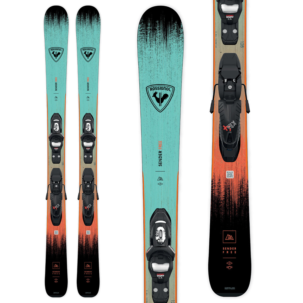 Rossignol Sender Jr + Kid-X 4 Bindings - Kids' 2026