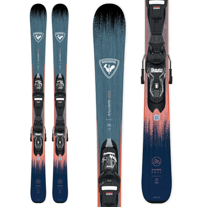 Rossignol Rallybird Jr Skis + Xpress 7 GW Bindings 2026
