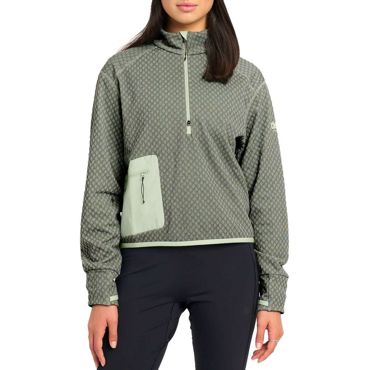 Ciele VLVHalfzip - Women's Light Moss