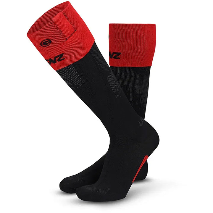 Lenz Heat 7.1 Race/High Performance Socks Black/Red