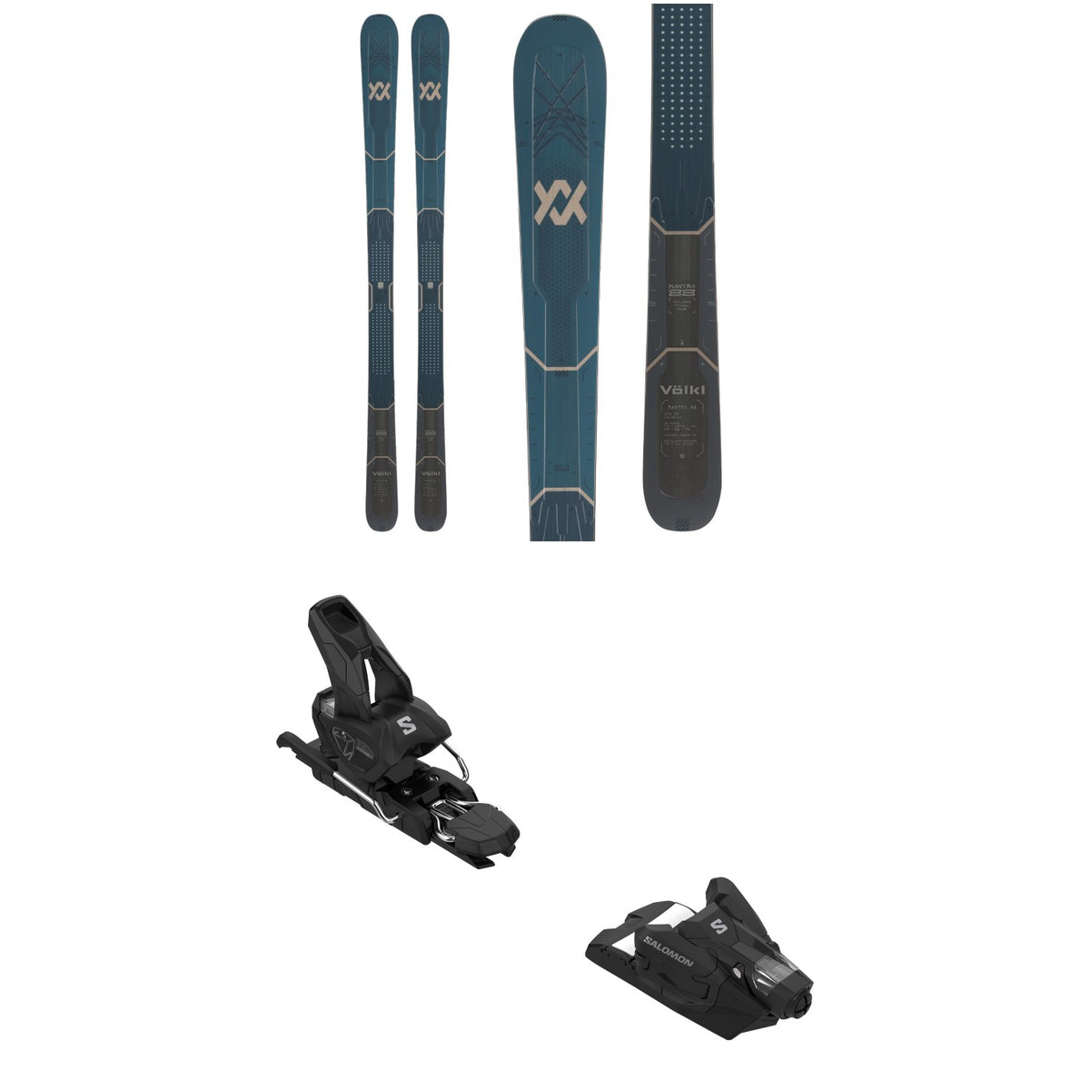 Völkl Mantra 88 Skis + Salomon Strive 12 GW Ski Bindings 2027