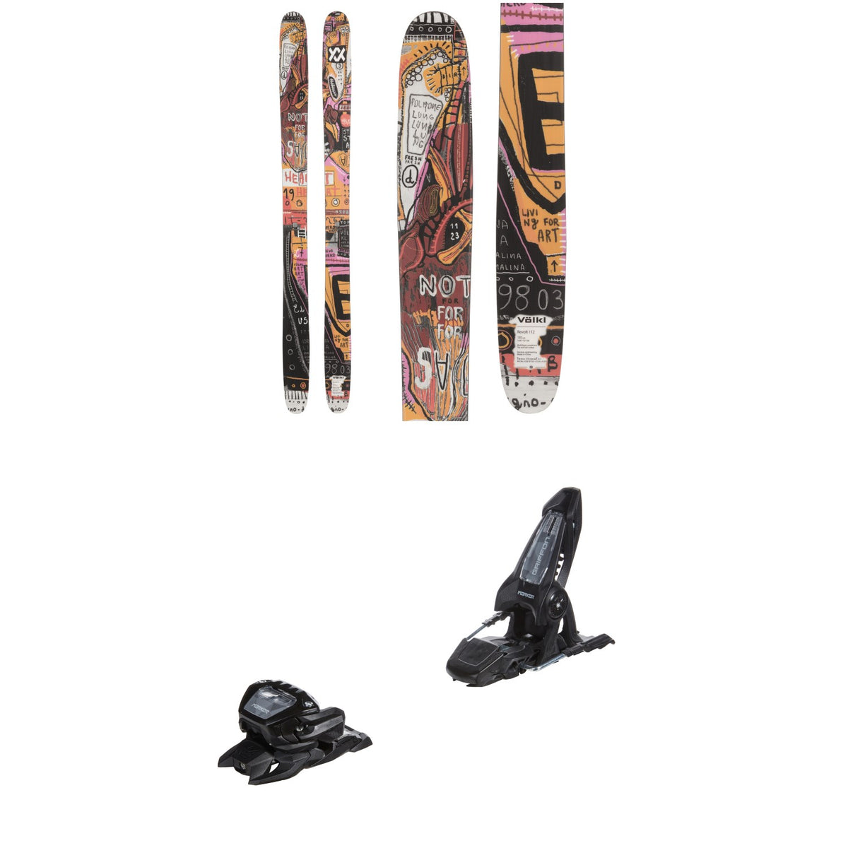 Völkl Revolt 112 Skis 2027 + Marker Griffon 13 ID Ski Bindings