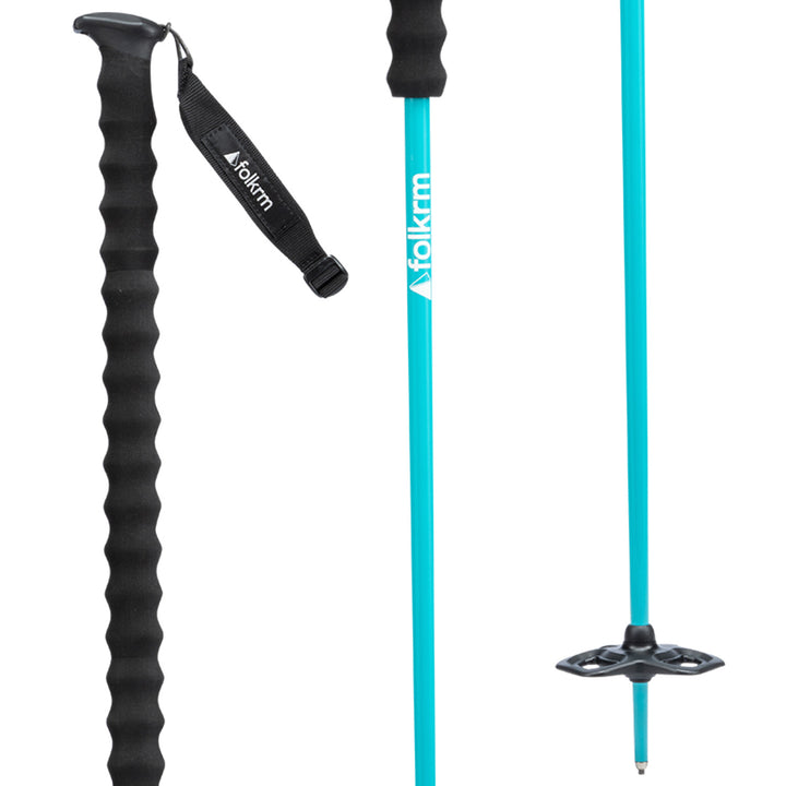 Folkrm Wyeast Ski Poles 2027 Glacier Blue