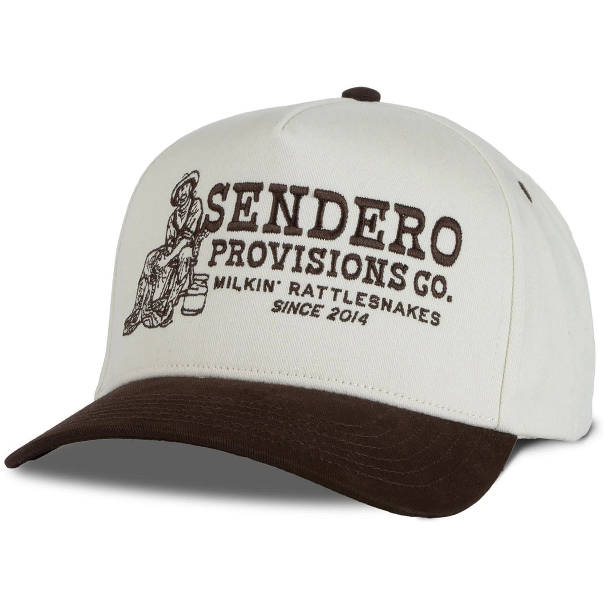 Sendero Provisions Co. Milkin' Rattlesnakes Hat Cream/Brown