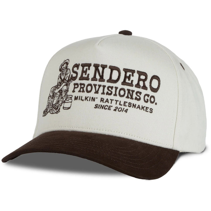 Sendero Provisions Co. Milkin' Rattlesnakes Hat Cream/Brown