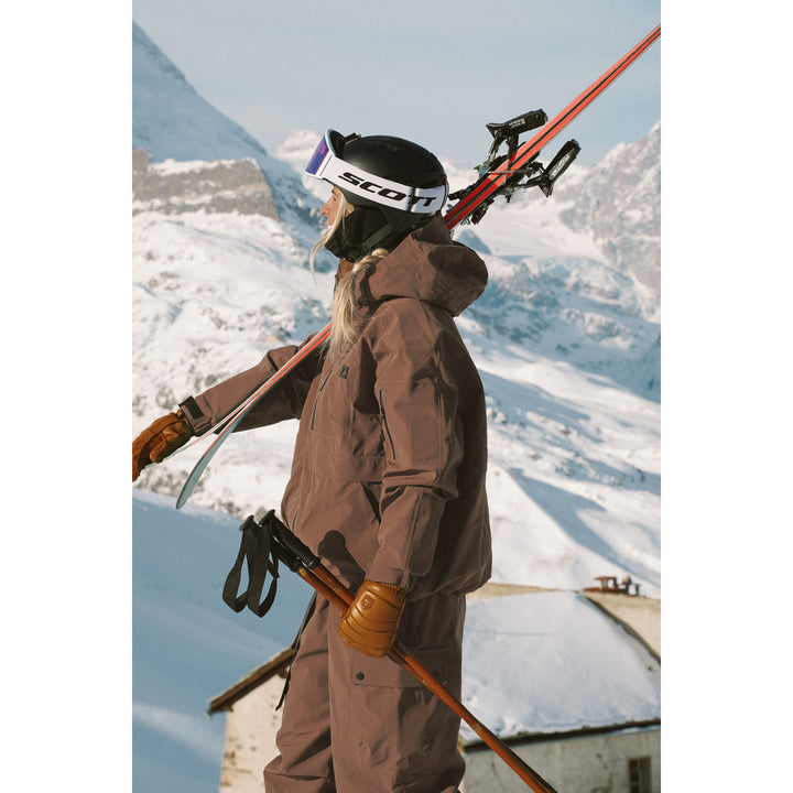 Notice The Reckless Mudstone 3-Layer Outer Shell Jacket - Women's Brown