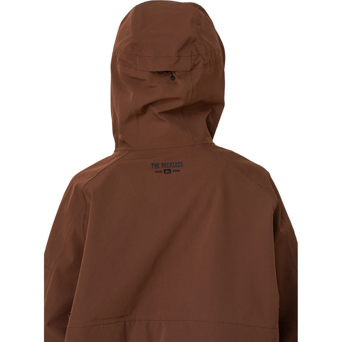 Notice The Reckless Mudstone 3-Layer Outer Shell Jacket - Women's Brown