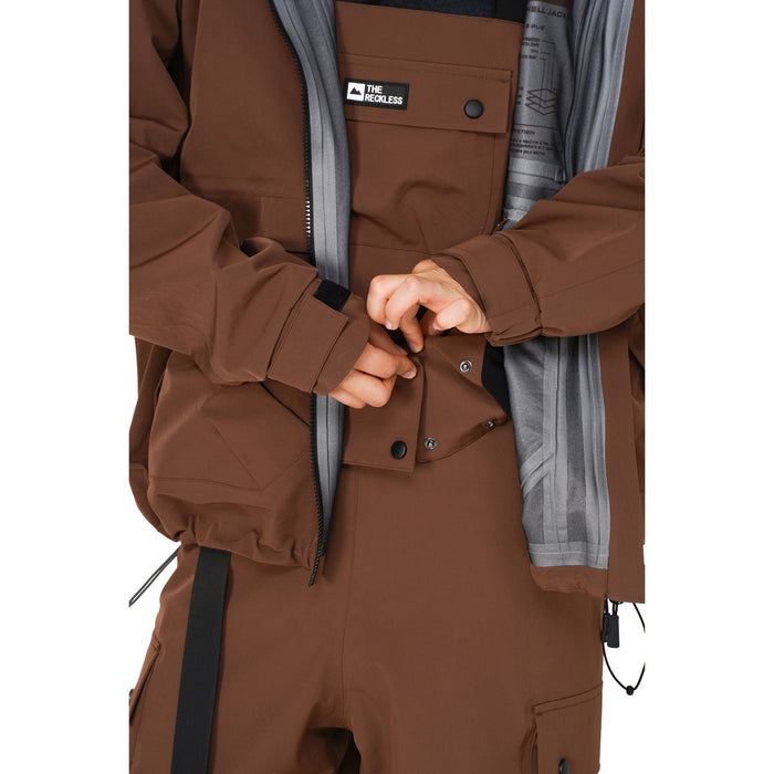 Notice The Reckless Mudstone 3-Layer Outer Shell Jacket - Women's Brown