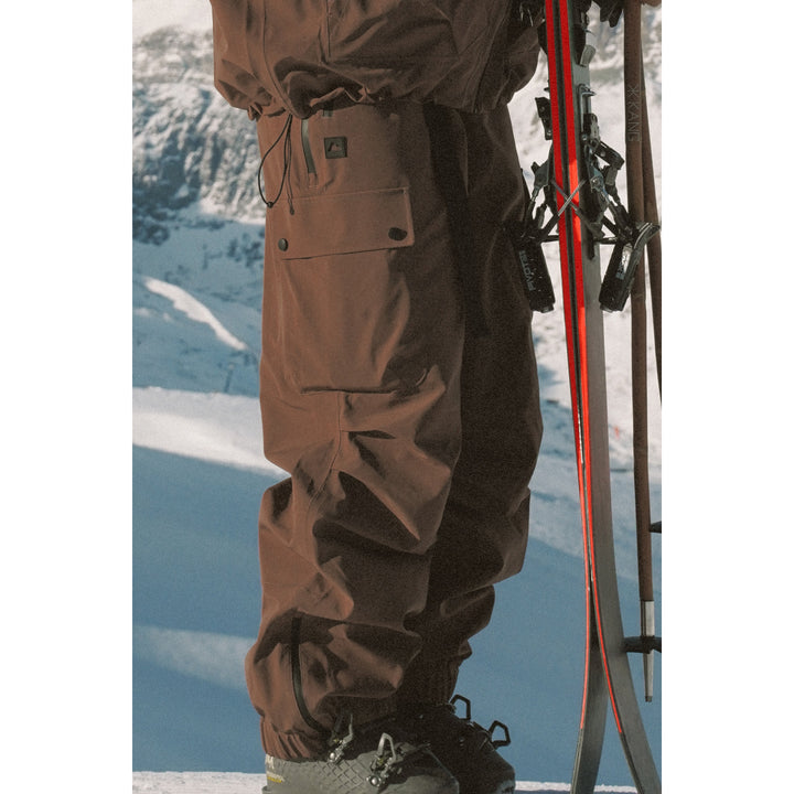 Notice The Reckless Mudstone 3-Layer Outer Shell Pants - Women's Brown