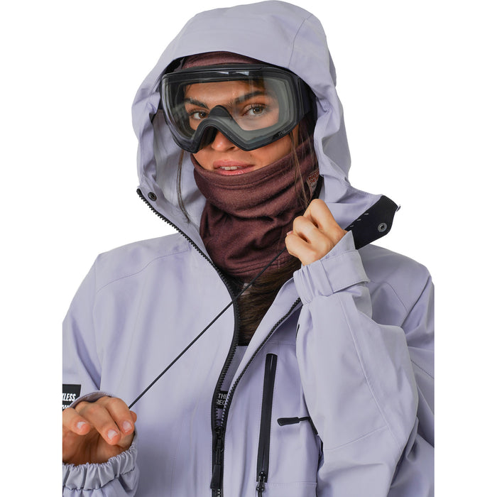 Notice The Reckless North Wind 3-Layer Outer Shell Jacket - Women's Purple Blue/Purple Tint