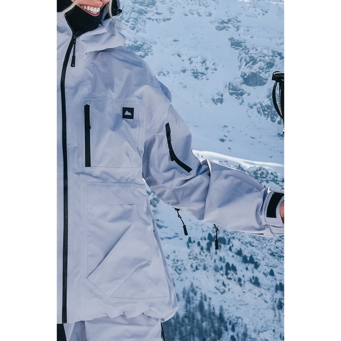 Notice The Reckless North Wind 3-Layer Outer Shell Jacket - Women's Purple Blue/Purple Tint