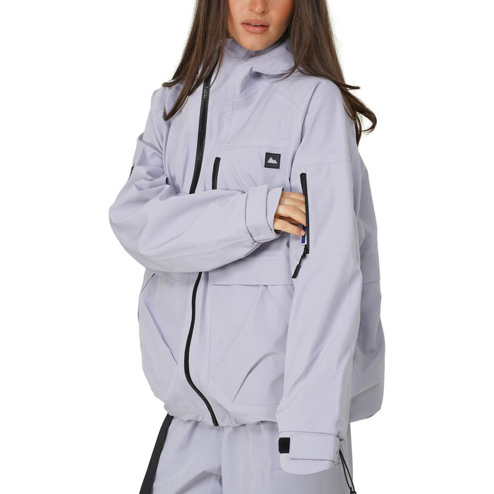 Notice The Reckless North Wind 3-Layer Outer Shell Jacket - Women's Purple Blue/Purple Tint