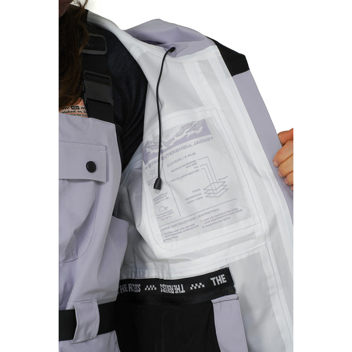 Notice The Reckless North Wind 3-Layer Outer Shell Jacket - Women's Purple Blue/Purple Tint