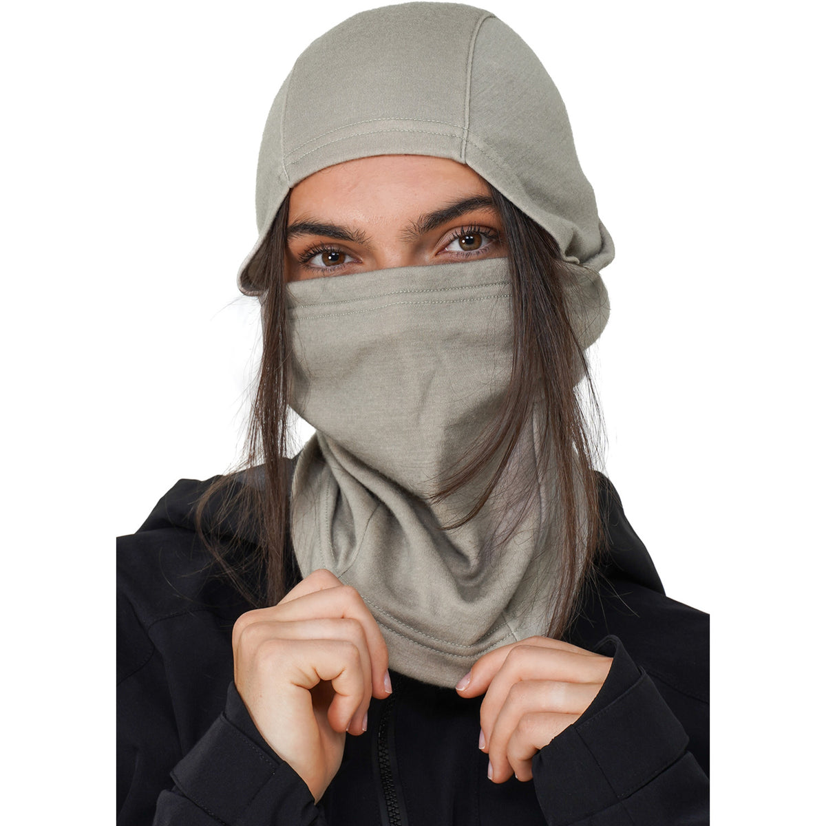 Notice The Reckless Merino Balaclava Sage