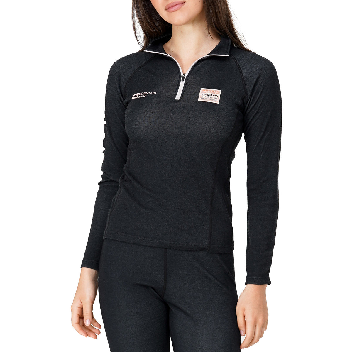 Notice The Reckless Send It Base Layer Top - Women's Black