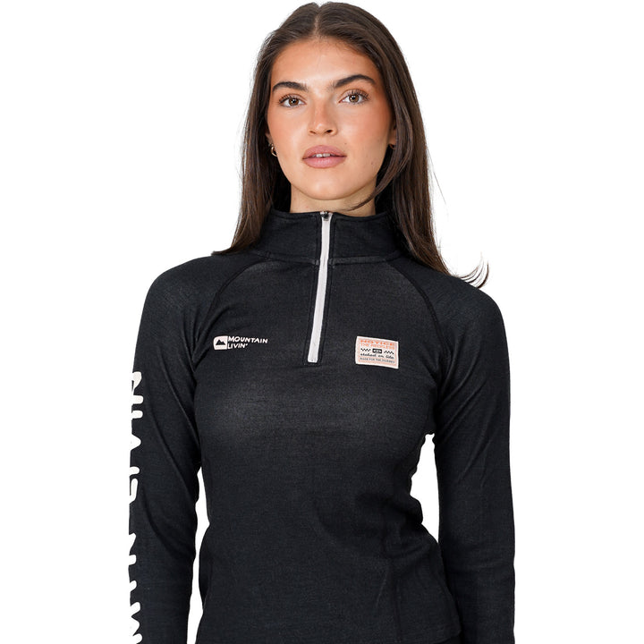 Notice The Reckless Send It Base Layer Top - Women's Black