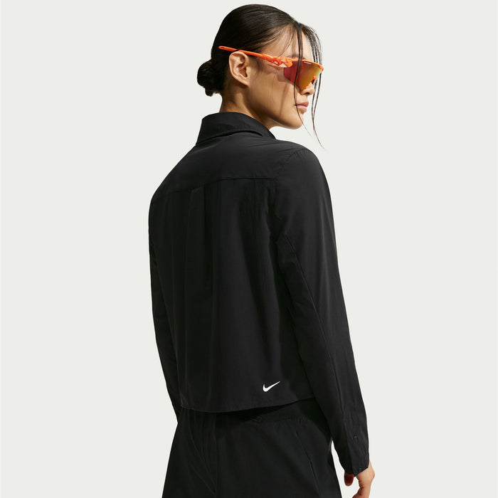 Nike ACG Aireez Button-Up Long-Sleeve Top - Women's Black/Summit White