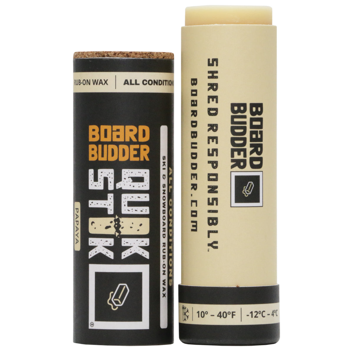 Board Budder Quik Stik All Conditions Rub-On Wax