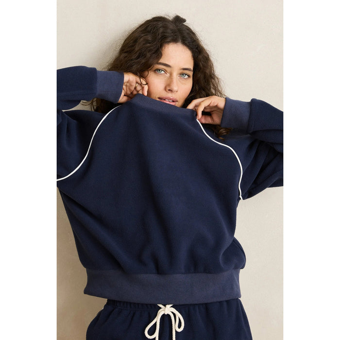 Rhythm Pipe Polar Crewneck - Women's Ocean