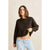 Rhythm Estelle Fluffy Knit Cardigan - Women's Chocolate