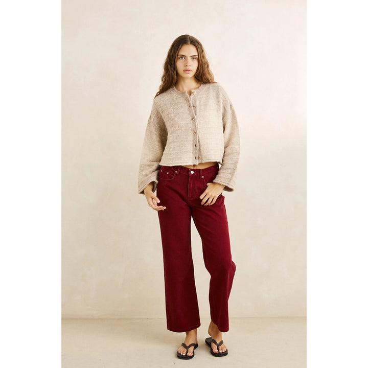 Rhythm Baklava Cardigan - Women's Grey