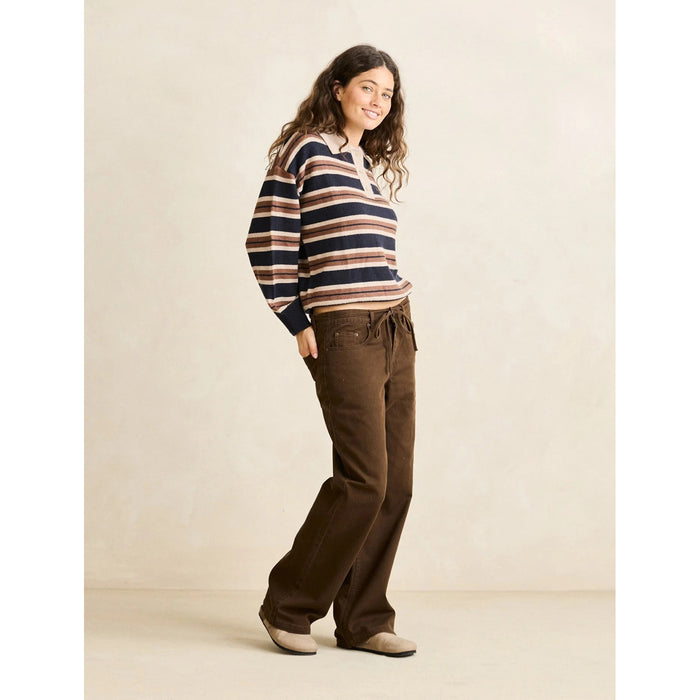 Rhythm Charlie Low Rise Pants - Women's Cafe