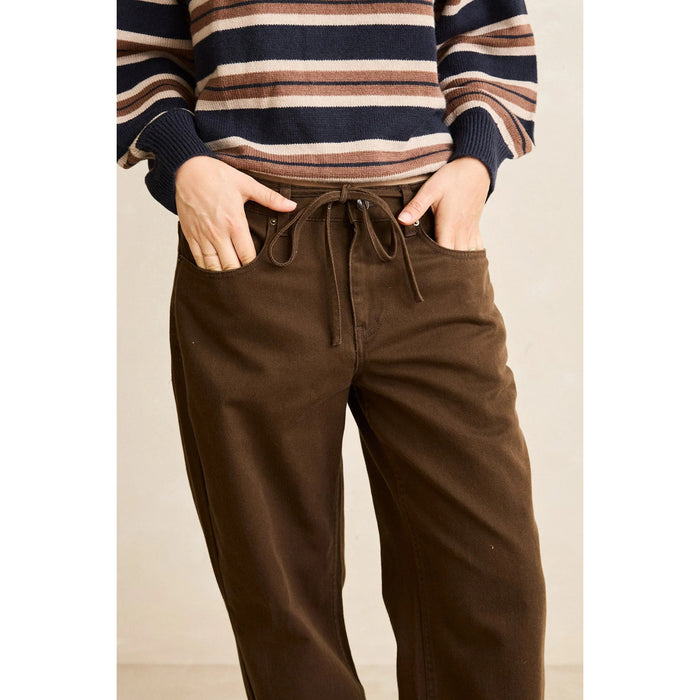 Rhythm Charlie Low Rise Pants - Women's Cafe