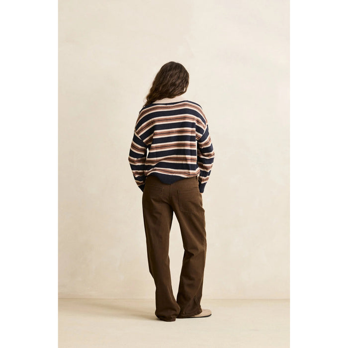 Rhythm Shoreline Rugby Sweater - Women's Sand