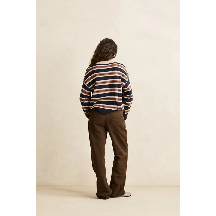Rhythm Shoreline Rugby Sweater - Women's Sand