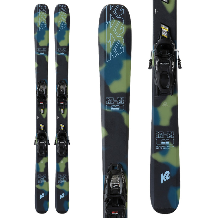 K2 Hi Fi Skis + FDT 7.0 Bindings - Kids' 2025