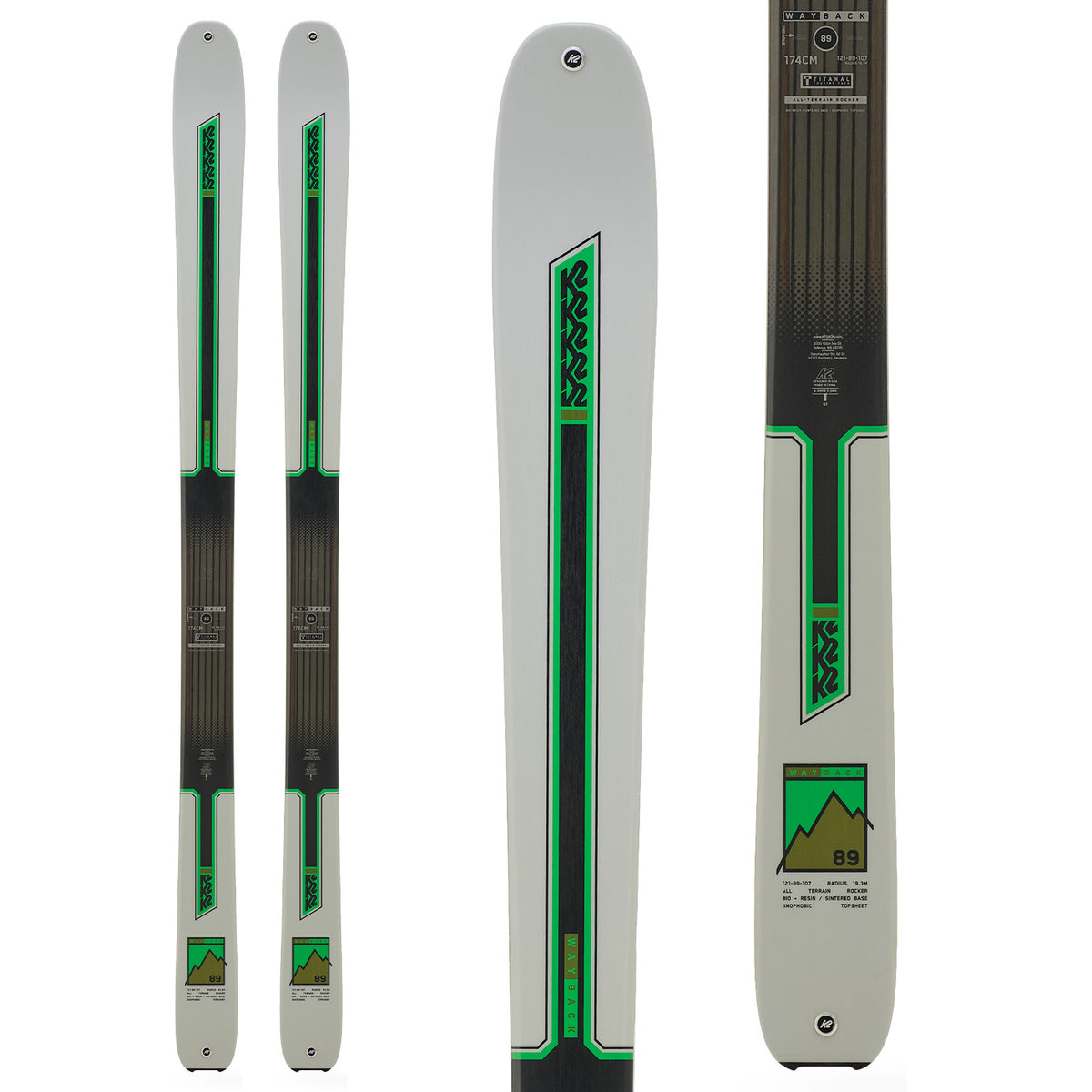 K2 Wayback 89 Skis 2027
