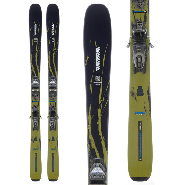 K2 Mindbender 90 Skis + Quikclik 11 Bindings 2027