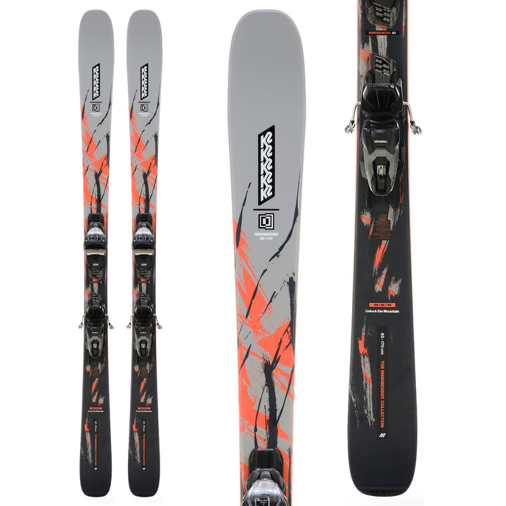 K2 Mindbender 85 Skis + Quikclik Bindings 2027