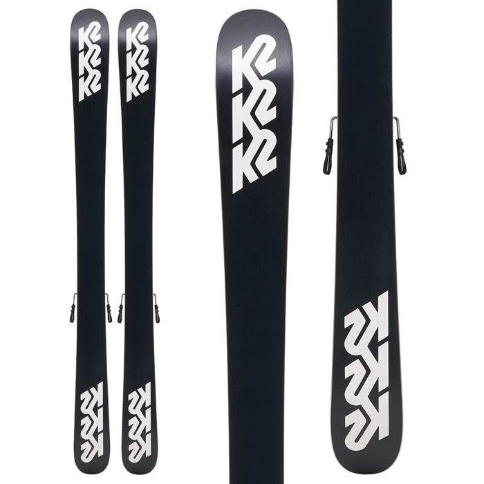 K2 Omen Jr Skis + FDT 4.5 Large Plate Bindings - Kids' 2027