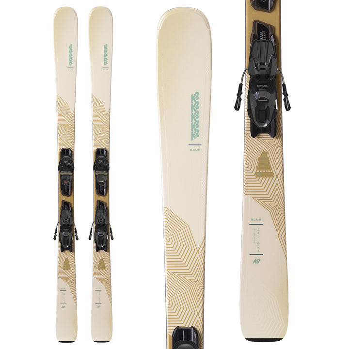 K2 Blur 79 W Skis + M3 10 Compact QuikClik Bindings 2027