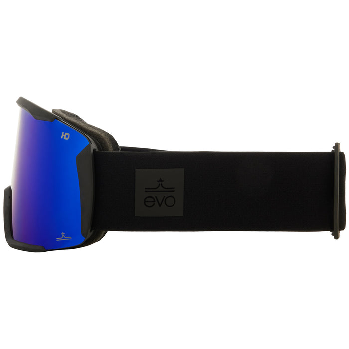 evo Felsen Goggles Black/HD Dark Grey Revo Blue + HD Pink