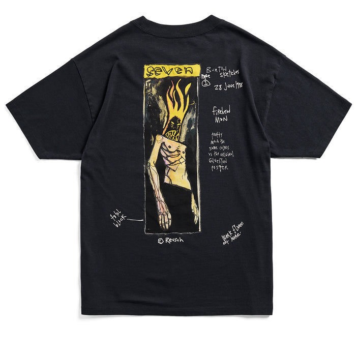 Burton 50/50 00's Se7en Short-Sleeve T-Shirt - Men's True Black