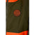 Airblaster Trencher Jacket - Kids' Olive Grid/Orange