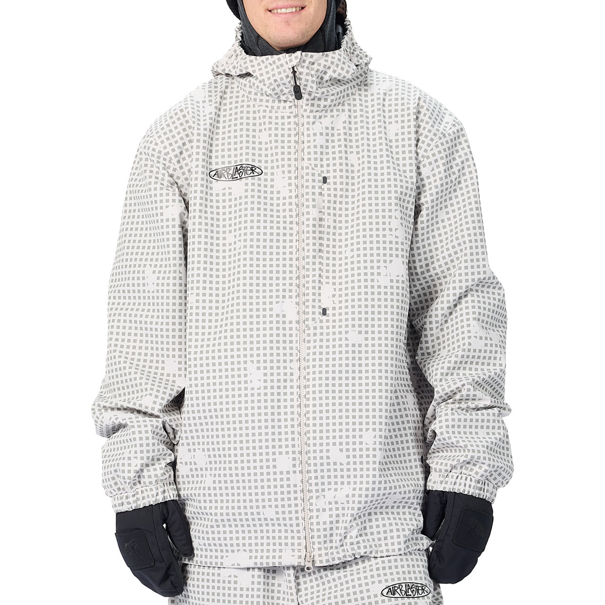 Airblaster Beast Access Jacket - Men's Snow Grid