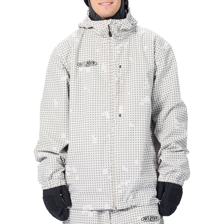 Airblaster Beast Access Jacket - Men's Snow Grid