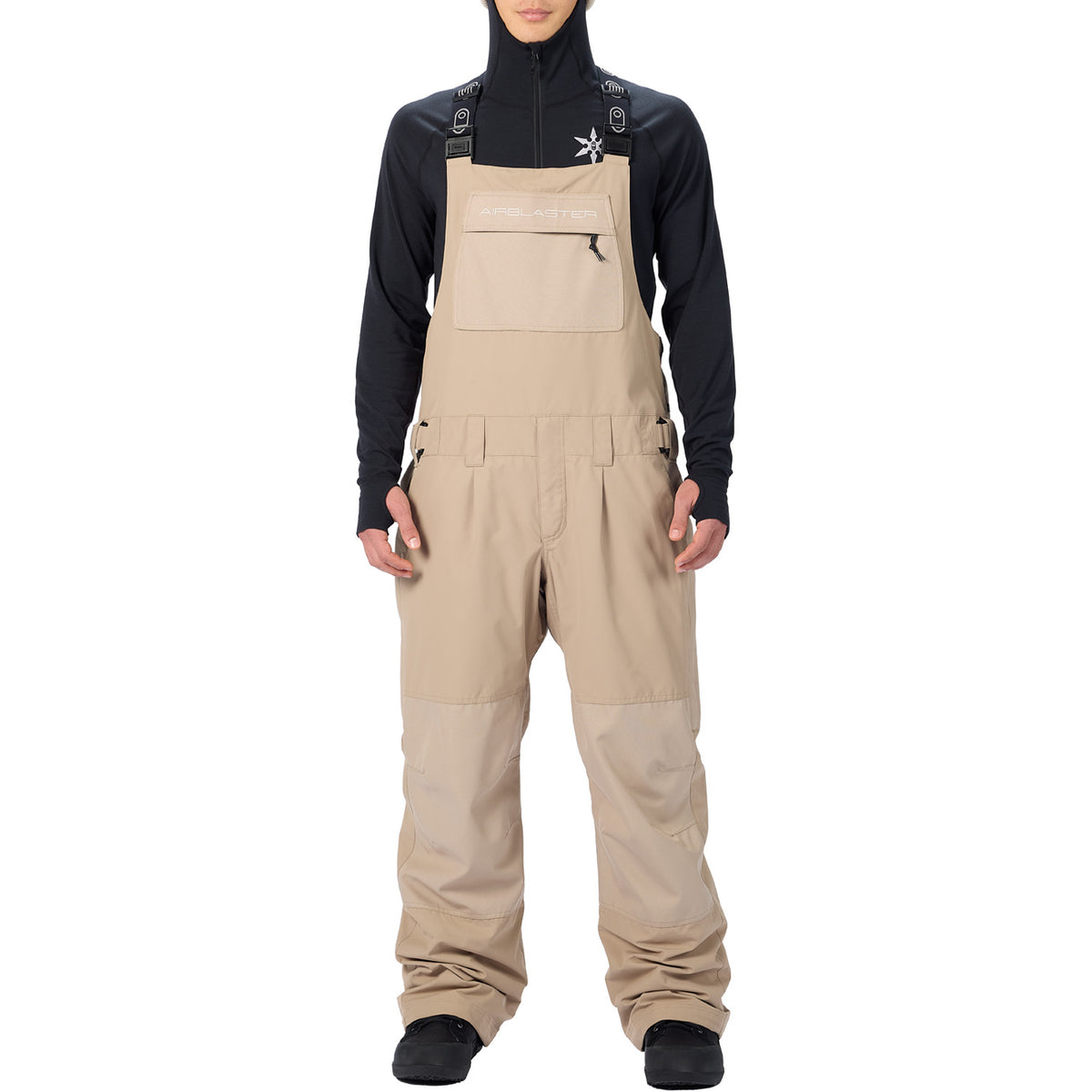 Airblaster Freedom Bibs - Men's Dune