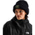 The North Face Whimzy Powder Beanie TNF Black/Snow Patch