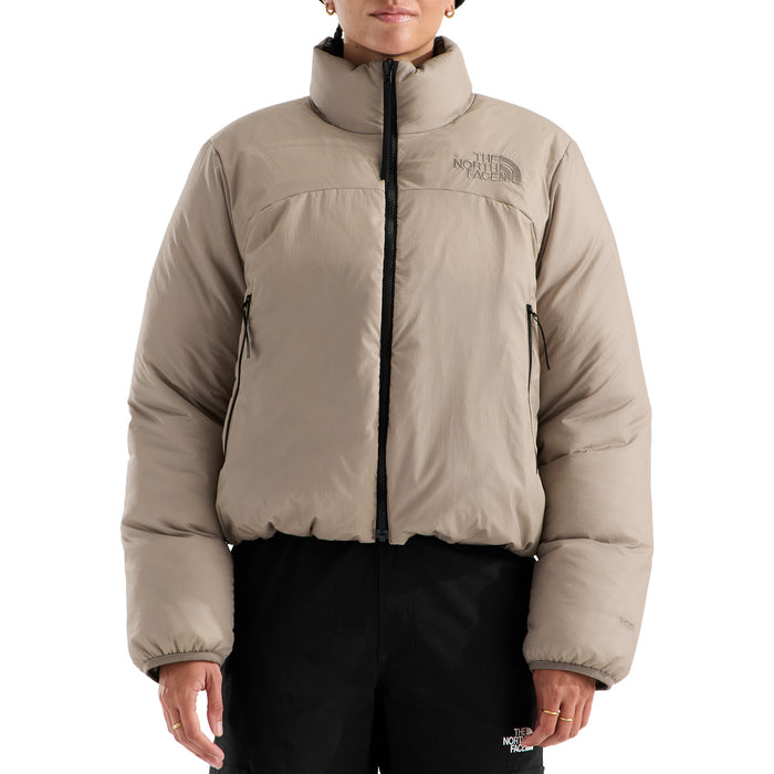 The North Face Pertex® Nuptse Reversible Jacket - Women's Garnet/TNF Black