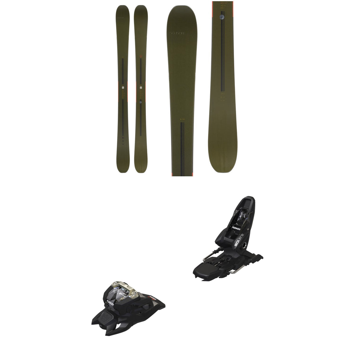 Season Kin Skis + Marker Squire 11 Ski Bindings 2027