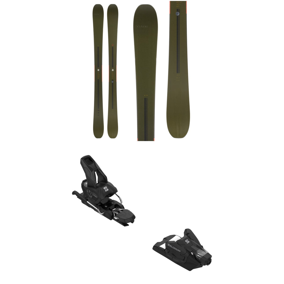 Season Kin Skis + Salomon Strive 12 GW Ski Bindings 2027