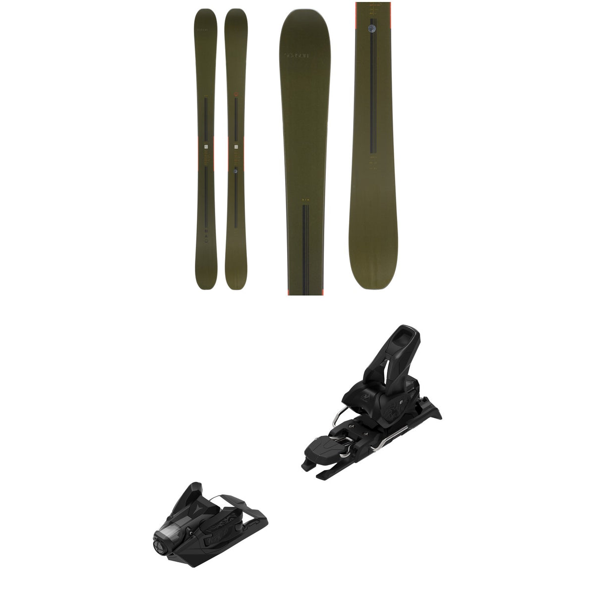 Season Kin Skis 2027 + Atomic Strive 12 GW Ski Bindings