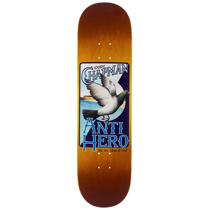 Anti Hero Chapman Homers 8.32 Skateboard Deck