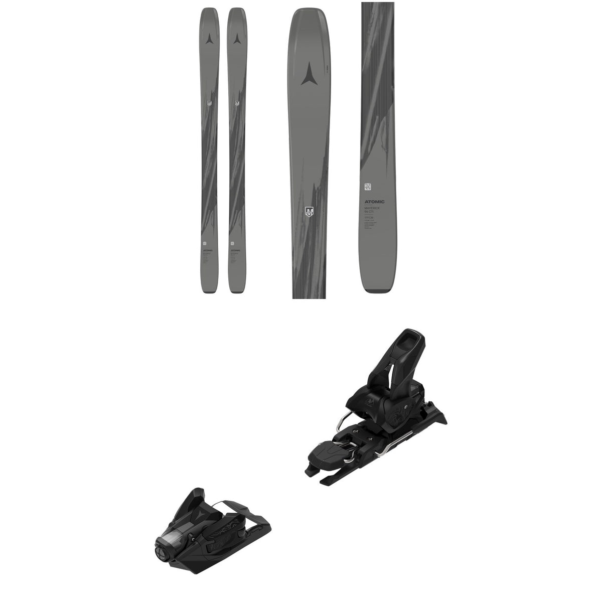 Atomic Maverick 96 CTI Skis 2027 + Atomic Strive 12 GW Ski Bindings