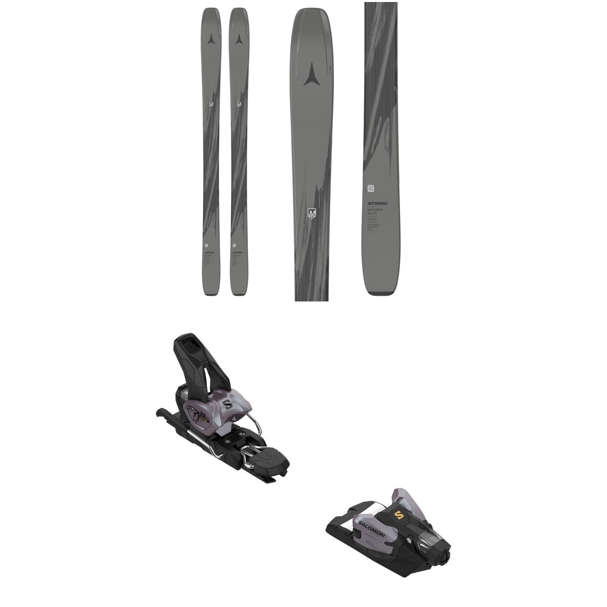 Atomic Maverick 96 CTI Skis 2027 + Salomon Strive 12 GW Ski Bindings
