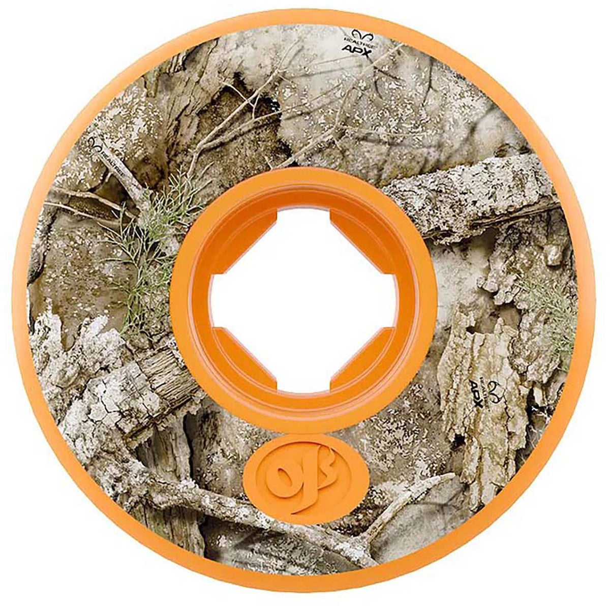 OJ Realtree APX Keyframe 2 Orange Skateboard Wheels